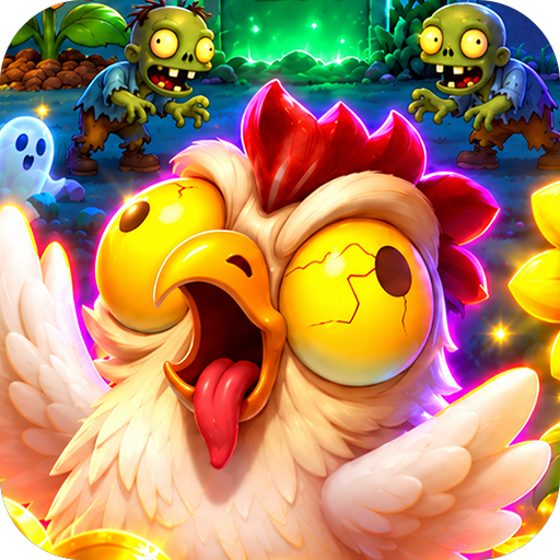 Chicken Zombies Road Icon